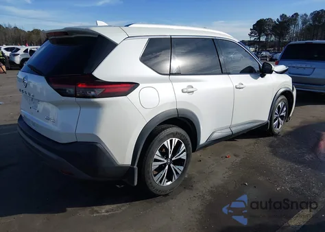 2021 Nissan Rogue Sv Intelligent Awd z USA, uszkodzony, nr VIN 5N1AT3BB0MC812894